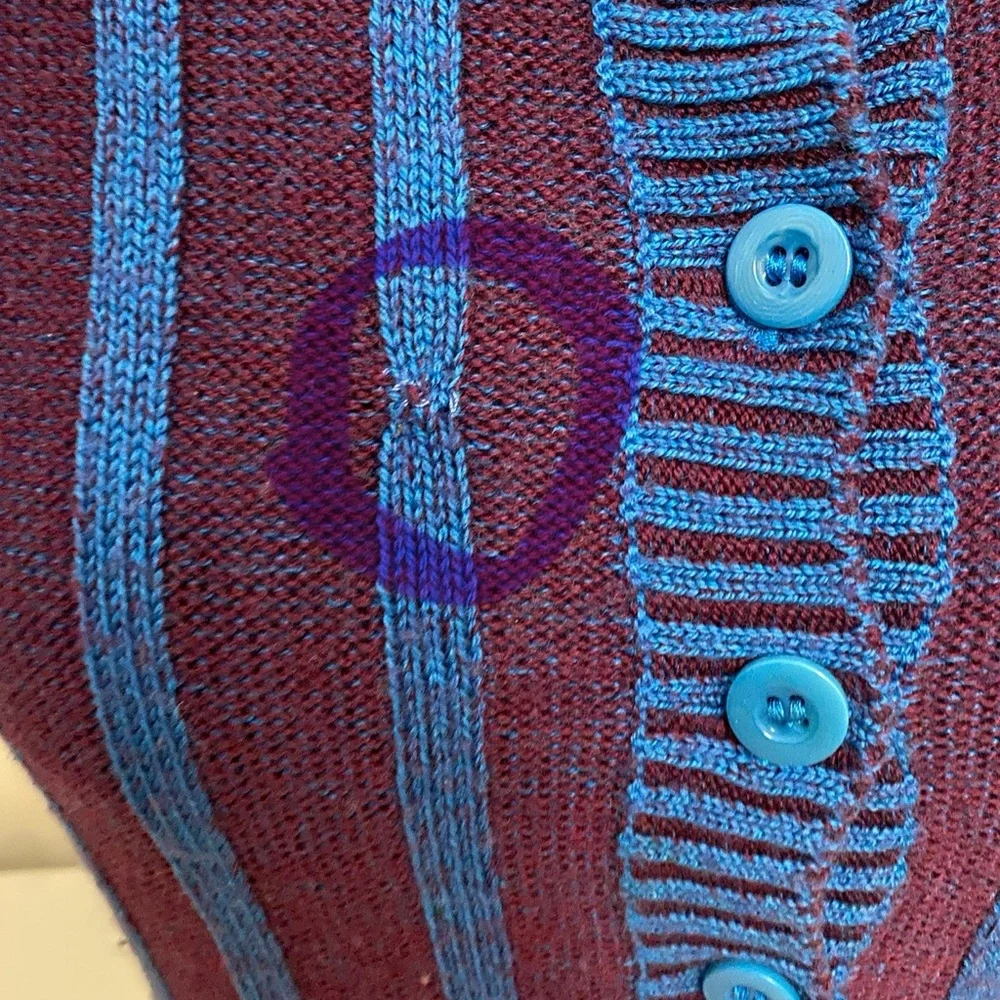 Nanette Lepore Blue and Purple Striped Mini Dress - Picture 7 of 11